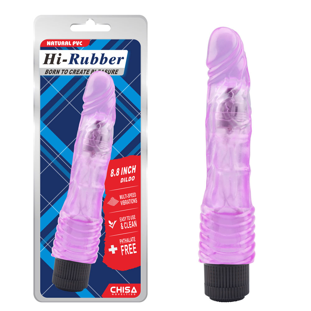 8,8 tuuman dildo-violetti