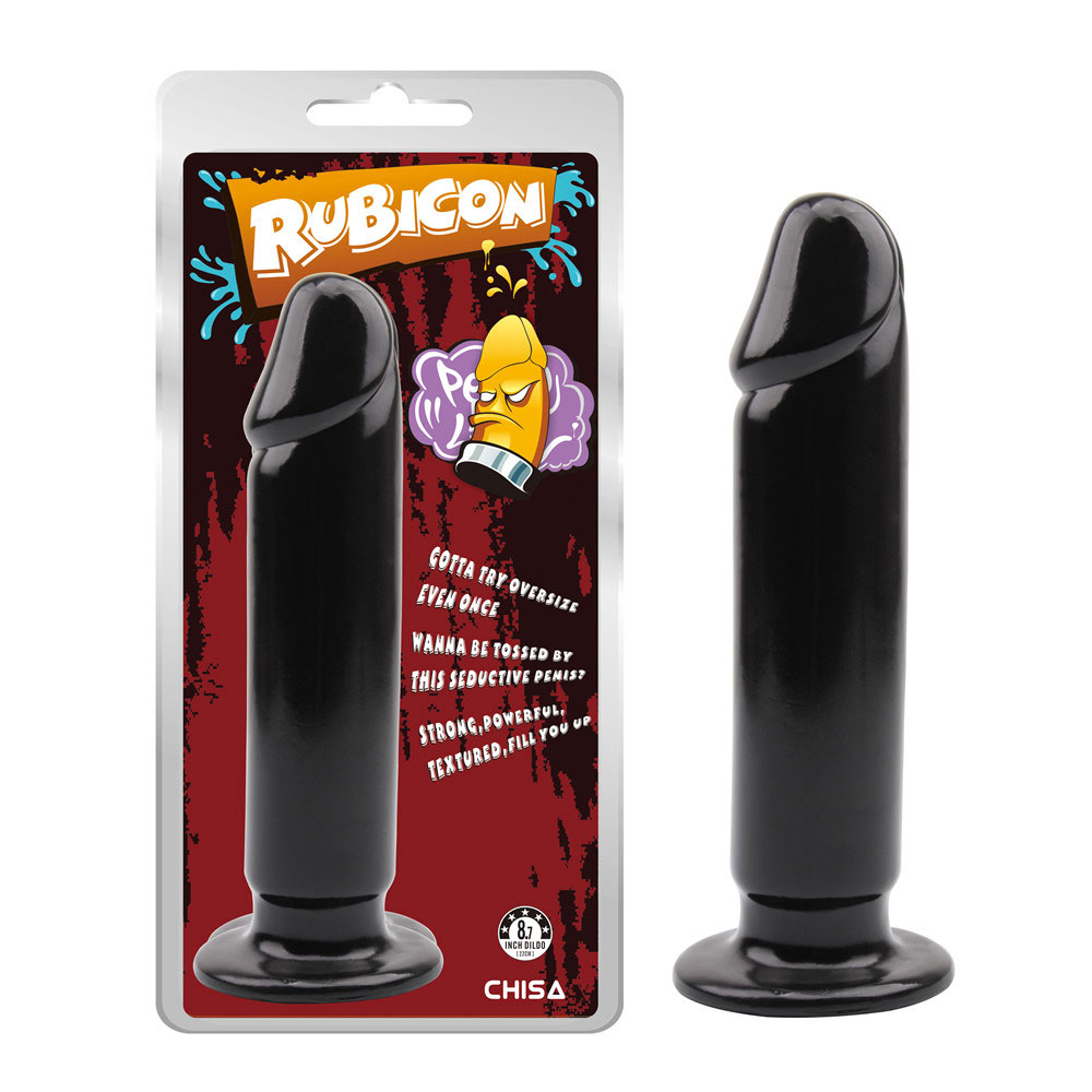 Evil Dildo Plug XL-musta