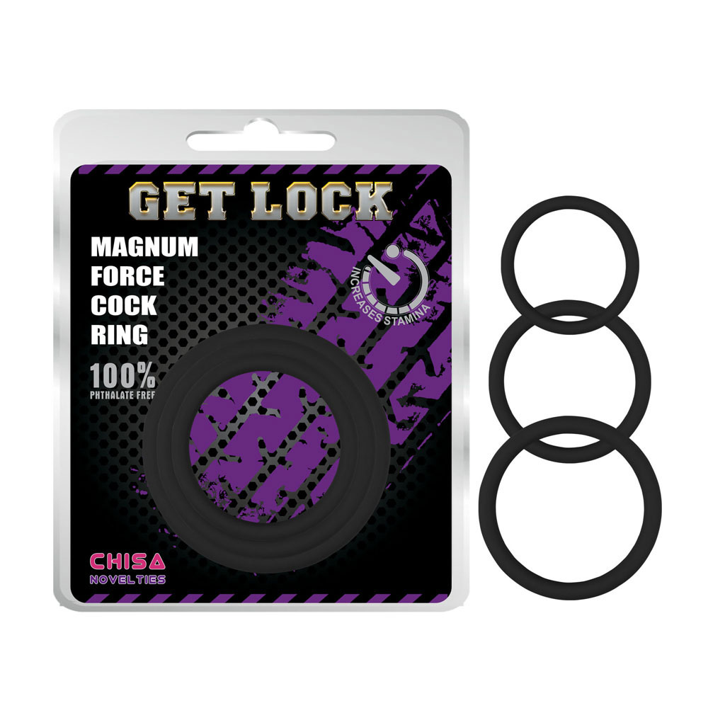 Magnum Force Cock Ring - musta